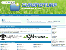 Tablet Screenshot of annuaire.chronoturf.fr