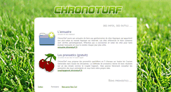 Desktop Screenshot of chronoturf.fr